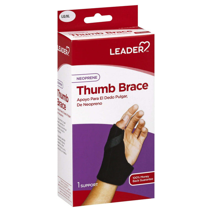 Leader Thumb Spica Support Black