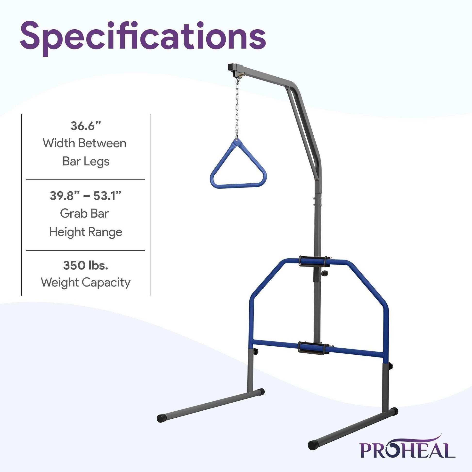 Long Term Care Medical Trapeze Bar for Bed Mobility