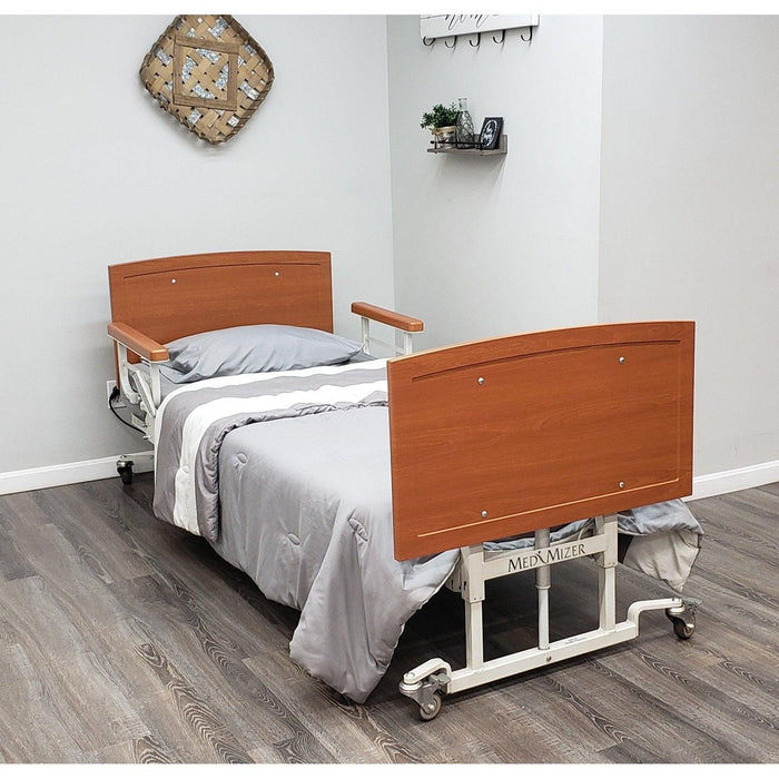 Med-Mizer AllCare Comfortwide Low Hospital Bed - Shop Home Med