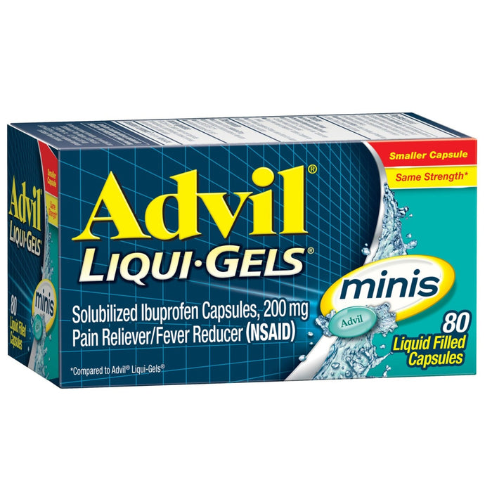 Advil Pain Reliever Fever Reducer Mini Liquid Gels