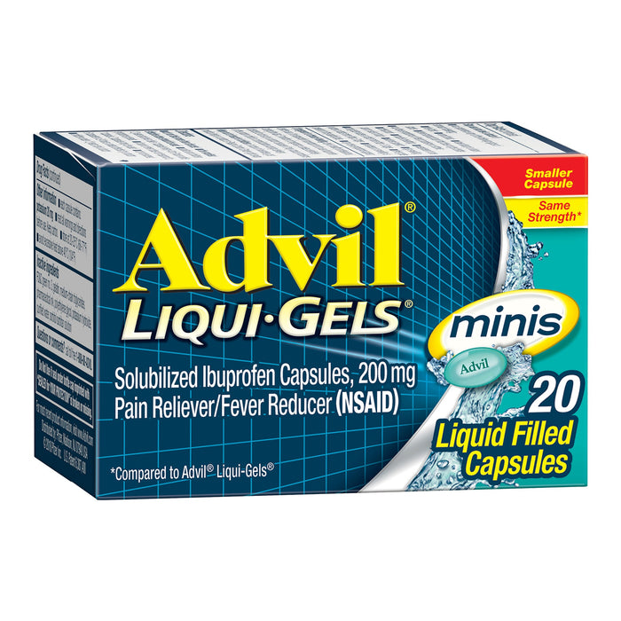 Advil Pain Reliever Fever Reducer Mini Liquid Gels