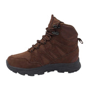 Ortesis de tobillo y pie DrD Kids Footwear Alpine Brown High Cut Hiker y apta para ortopedia