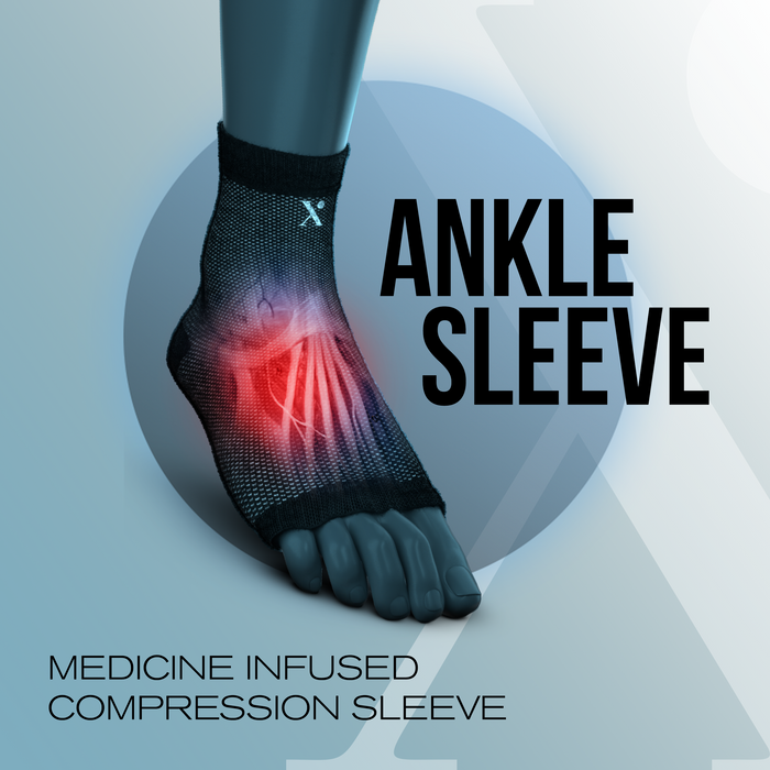 Nufabrx Ankle Compression Sleeve