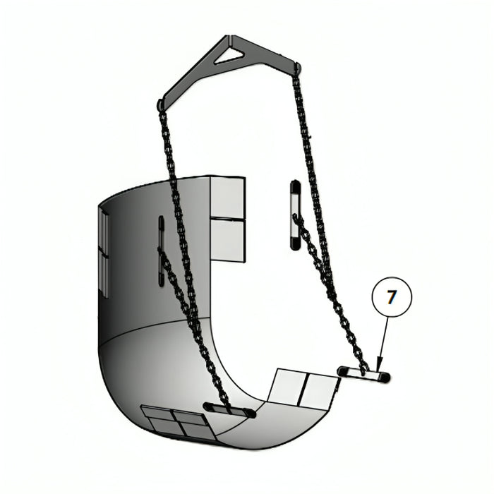 Aqua Creek Sling Bars - Set Of 4