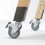 Smirthwaite Brookfield - Mesa móvil de 4 patas con ruedas de 75 mm 