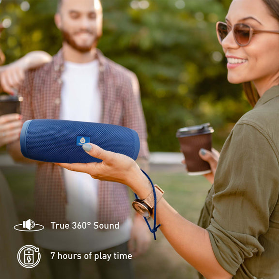 Pursonic Wireless Sound Duo - Portable & Peak Wireless Speakers