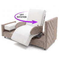 Rotating Hospital Bed, Full Electric Sit To Stand Lift Medical Bed
