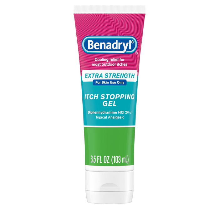 Benadryl Extra Strength Anti-Itch Topical Analgesic Gel - 3.5 fl oz