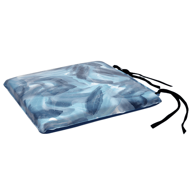 Sittin’ Pretty Bimini Blue Gel-Foam Vinyl Cushion shophomemed