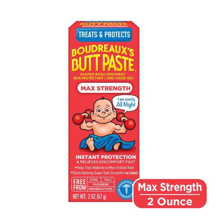 Boudreaux's Butt Paste Maximum Strength Diaper Rash Cream