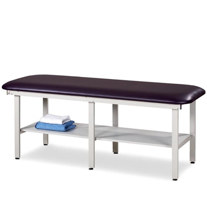 Clinton Alpha Series Bariatric Treatment Table with Shelf