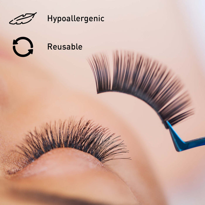 Pursonic Glam Essentials Bundle: 3D Faux Mink Lashes, Makeup Sponge & Brush Set