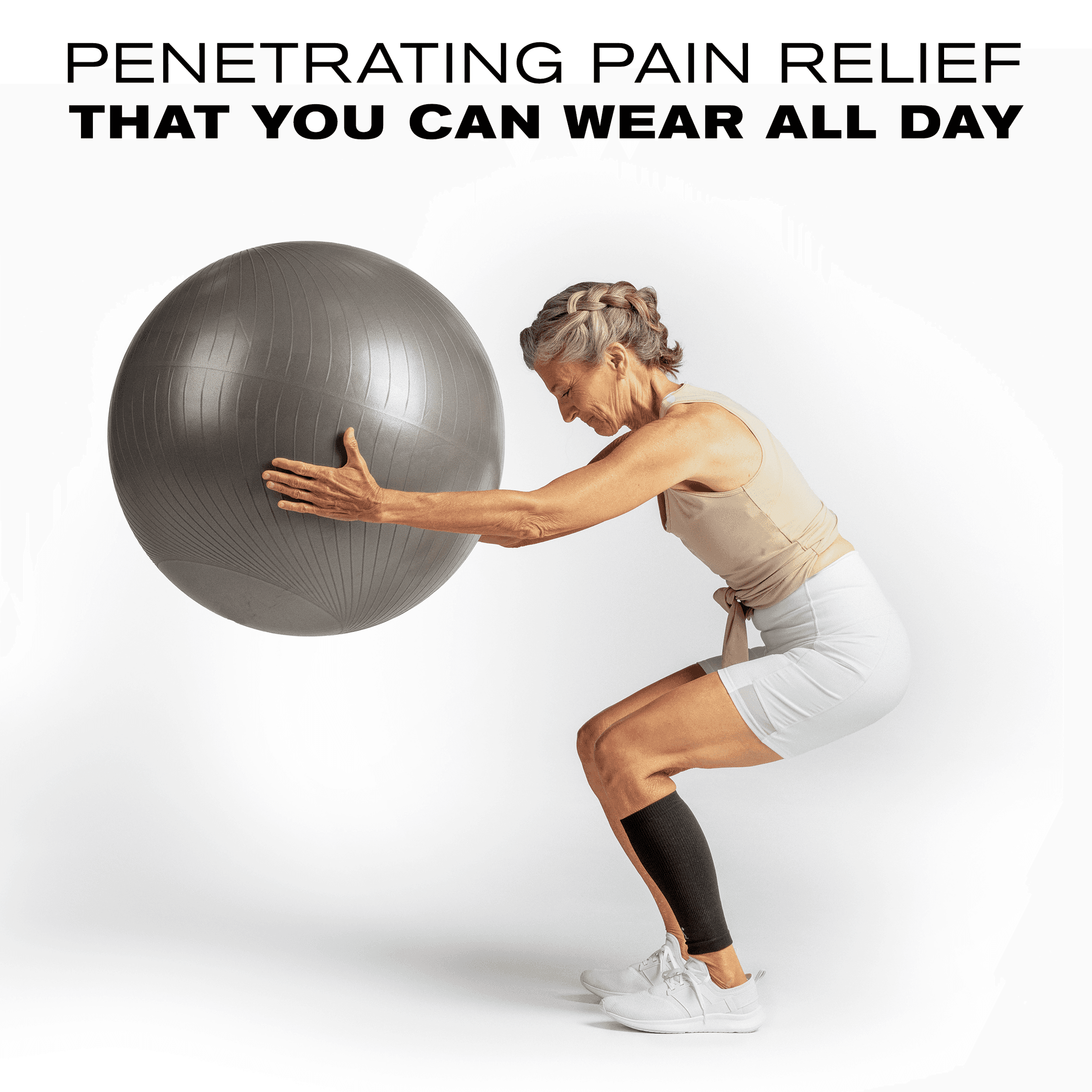 Nufabrx Calf & Shin Compression Sleeve