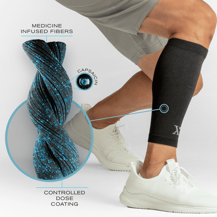 Nufabrx Calf & Shin Compression Sleeve