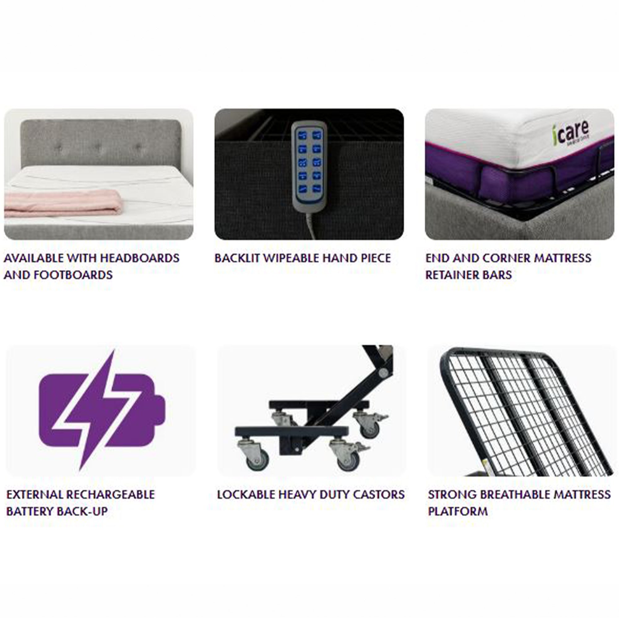 iCare Medical IC222 Homecare Hospital Bed