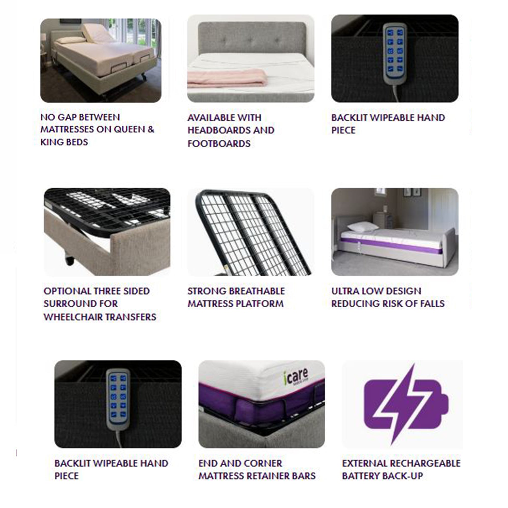 iCare Medical IC333 Homecare Hospital Bed