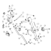 Invacare Center Pivot Artic Leg