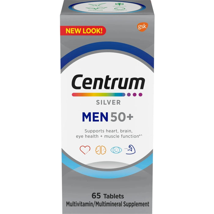 Centrum Silver Men 50+ Multivitamin Dietary Supplement Tablets