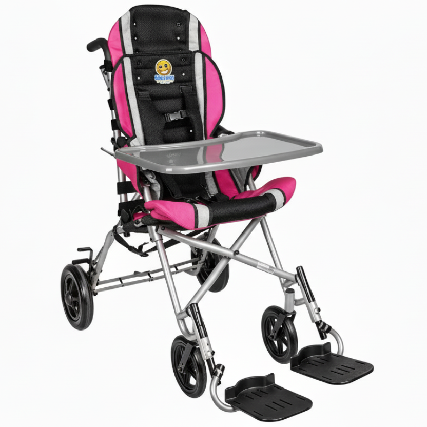 Cochecito pediátrico adaptable para necesidades especiales SMILEZ