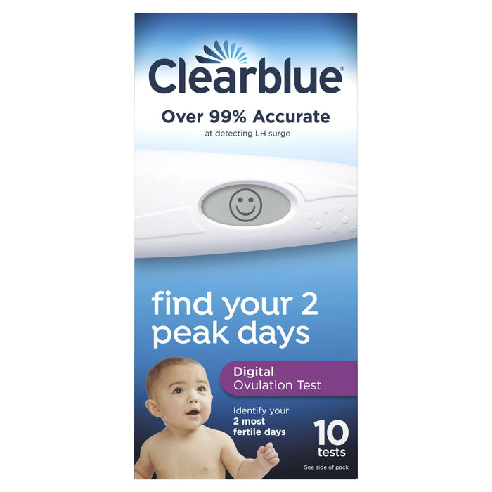 Clearblue Digital Ovulation Predictor Kit with Digital Results and Tests