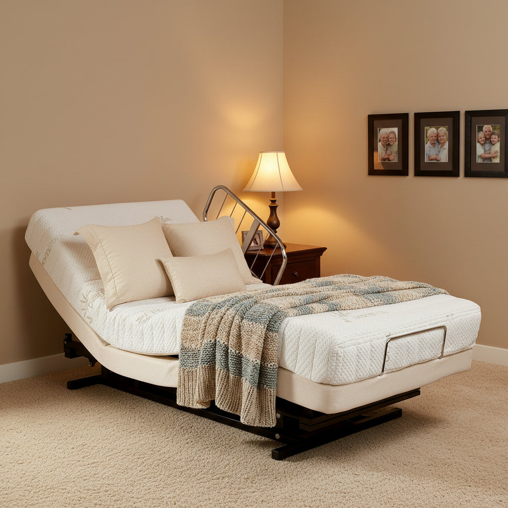 Transfer Master Supernal Hi-Low Adjustable Homecare Hospital Bed