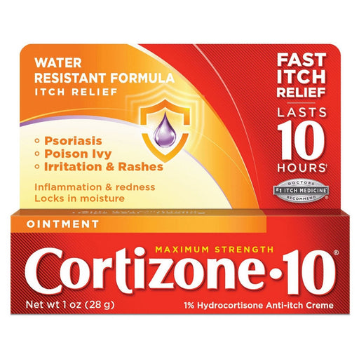 Cortizone 10 Water Resistant Anti-Itch Ointment