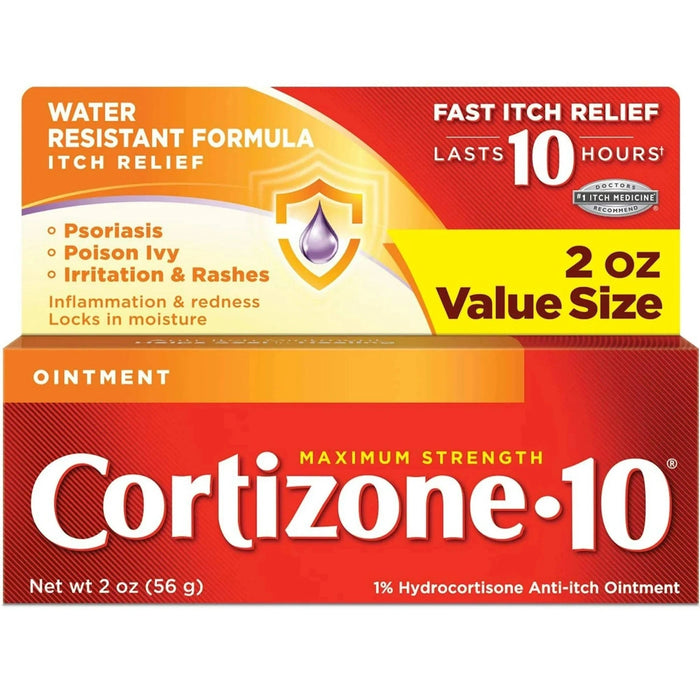 Cortizone 10 Water Resistant Anti-Itch Ointment