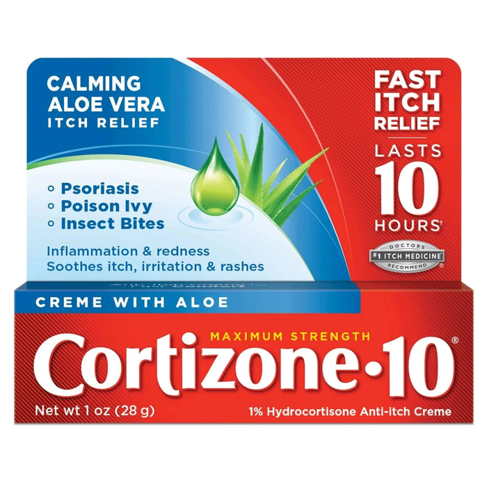 Cortizone 10 Maximum Strength Ultra Soothing Anti-Itch Cream