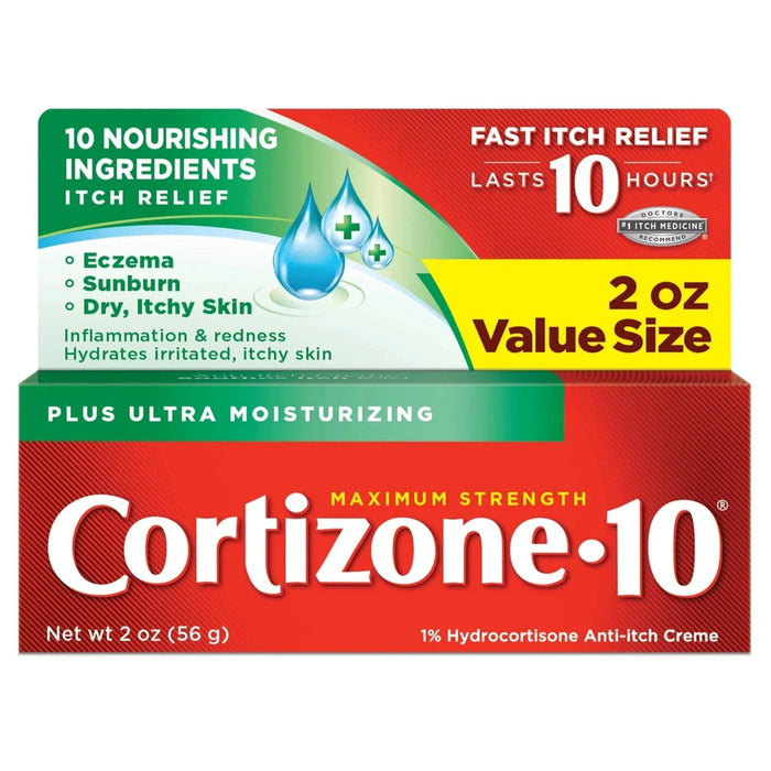 Cortizone 10 Maximum Strength Ultra Soothing Anti-Itch Cream