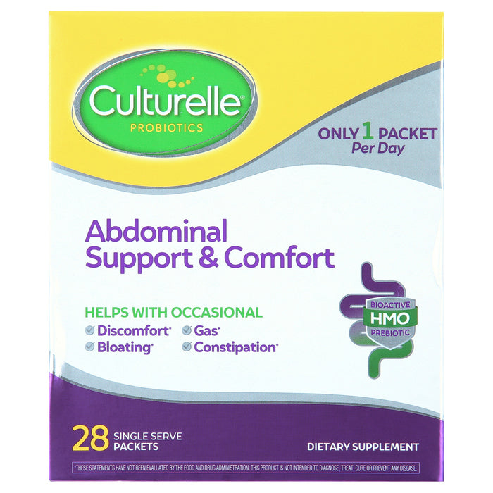 Culturelle Abdominal Daily Support and Comfort Digestive Health Packets - 28 Ct