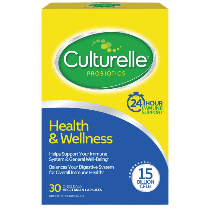 Culturelle Health & Wellness Daily Probiotic Capsules - 30 Ct