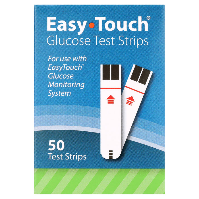 Easy Touch Glucose Test Strips - 50ct