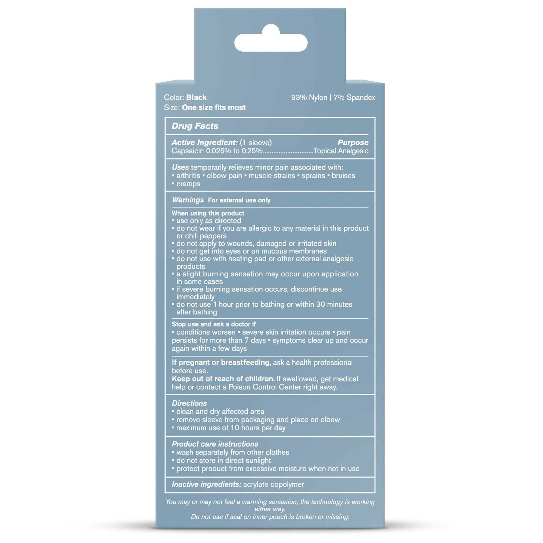 Nufabrx Arm Compression Sleeve