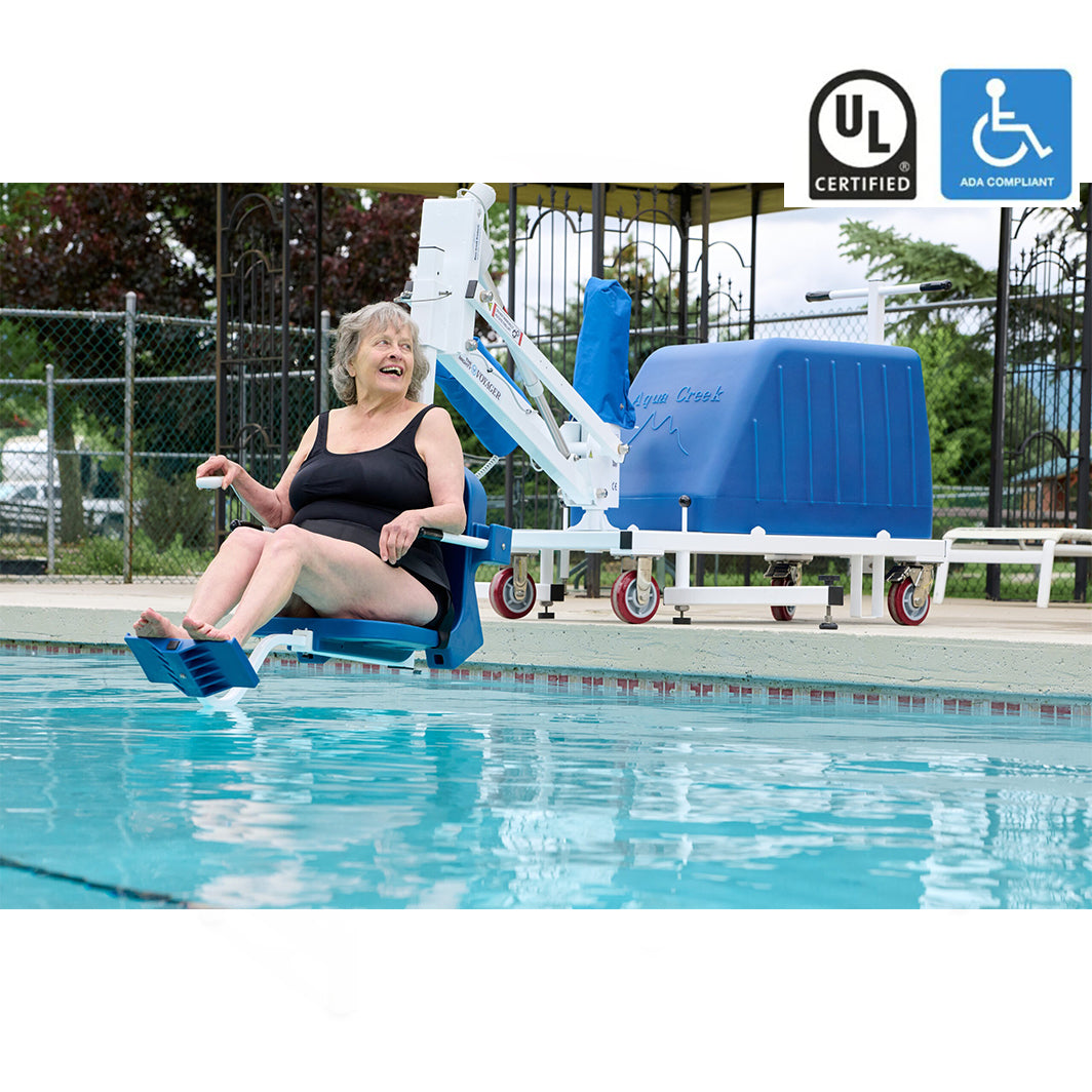 Aqua Creek Mighty Voyager Portable Pool Lift