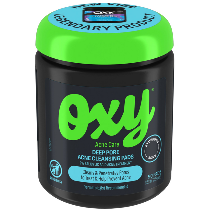 Oxy Deep Pore Acne Cleansing Pads - 90 Ct