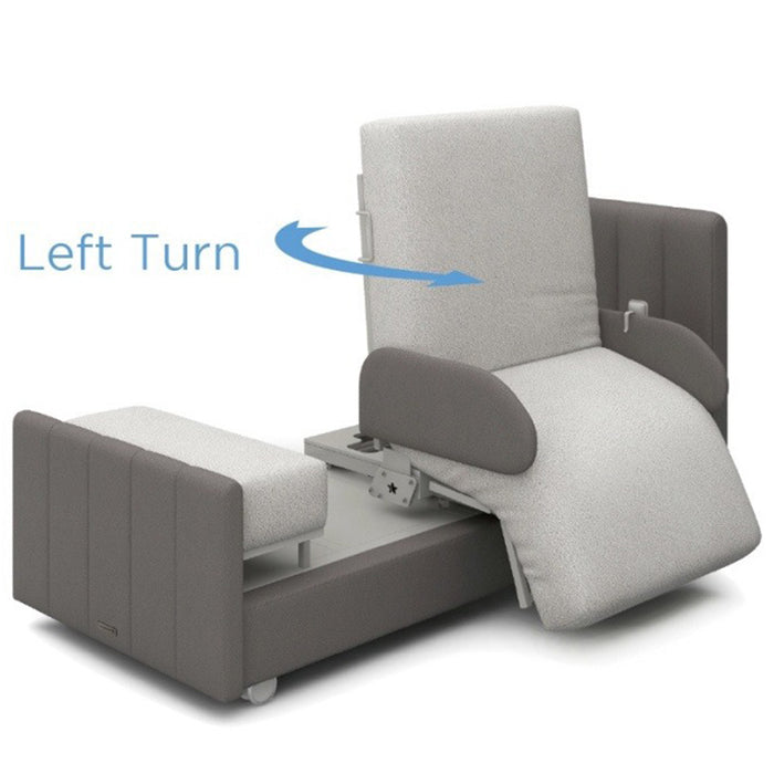 StarSleep Orin Rotating Sit to Stand Hospital Bed With Head and Foot Elevation
