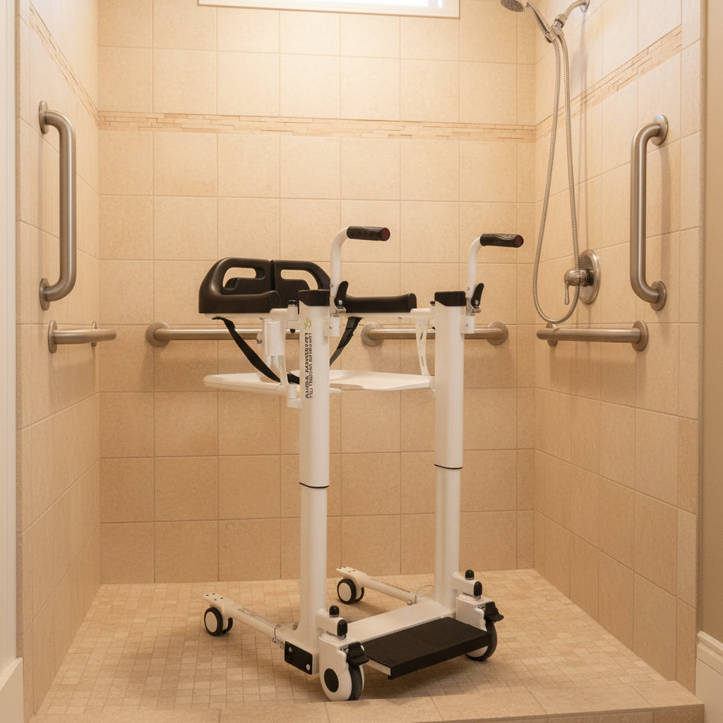 Freedom Aqua Transfer Lift Waterproof with Adjustable Height & Commode