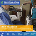 Freedom Aqua Transfer Lift Waterproof with Adjustable Height & Commode