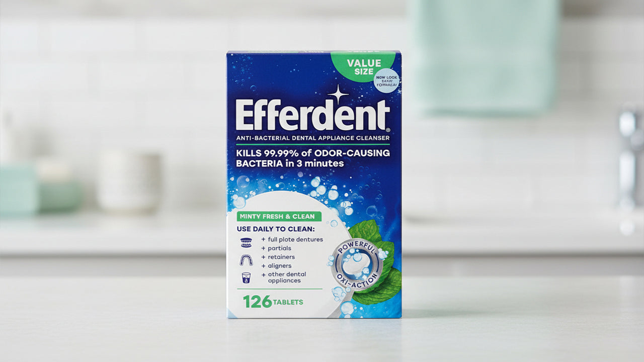 Limpiador de dentaduras postizas apto para FSA/HSA