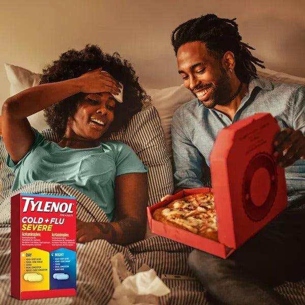 Tylenol Cold + Flu Severe Acetaminophen Caplets - 6 Packs x 6 Count - Shop Home Med
