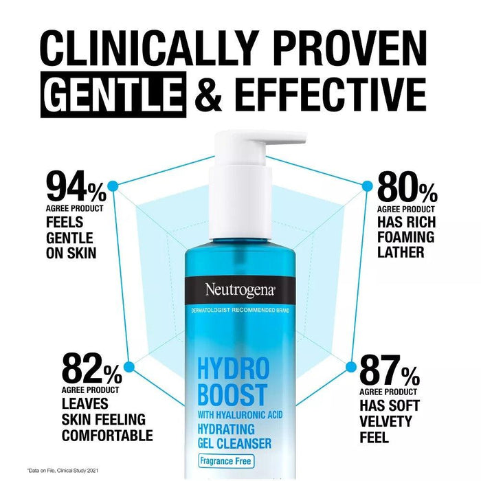 Neutrogena Hydro Boost Hydrating Cleansing Gel Fragrance Free - 7.8oz - Shop Home Med