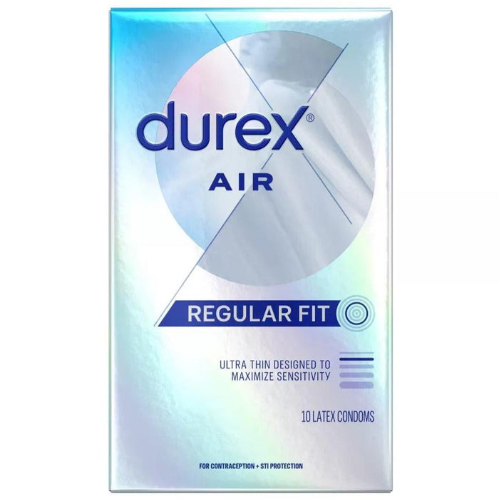 Durex Air Ultra Thin Transparent Natural Rubber Latex Condoms