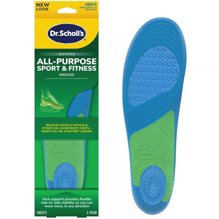 Dr. Scholl's Active All-Purpose Sport & Fitness Insoles Men & Women