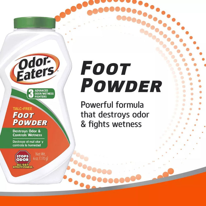 Odor Eaters Talc Free Foot Powder - 6 Oz