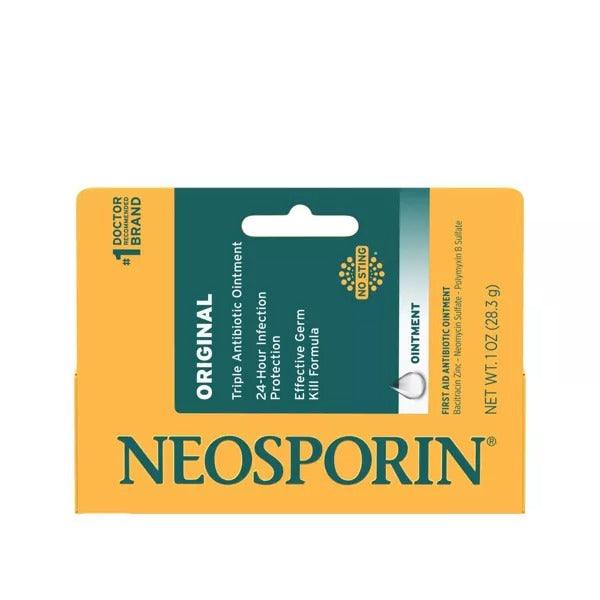 Neosporin Original First Aid Antibiotic Bacitracin Ointment - 1 Oz - Shop Home Med
