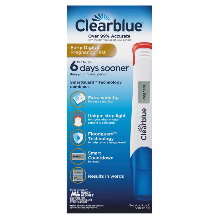 Clearblue Digital Pregnancy Test - 2 Ct