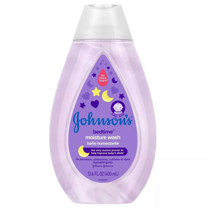 Johnson's Bedtime Baby Moisture Body Wash Body Lotion with Soothing Aromas