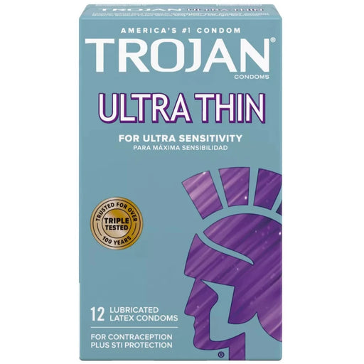 Trojan Ultra Thin Premium Lubricated Condoms