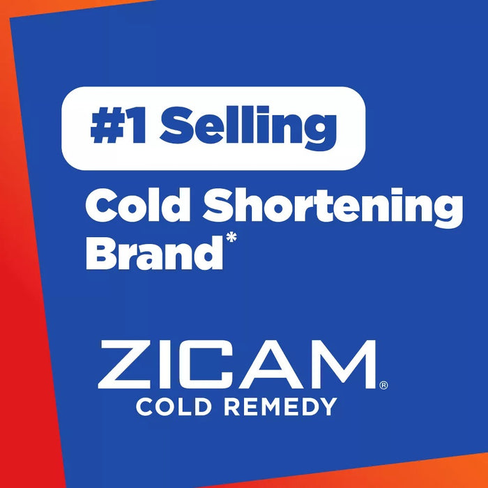 Zicam Cold Remedy Cold Shortening Medicated Nasal Swabs