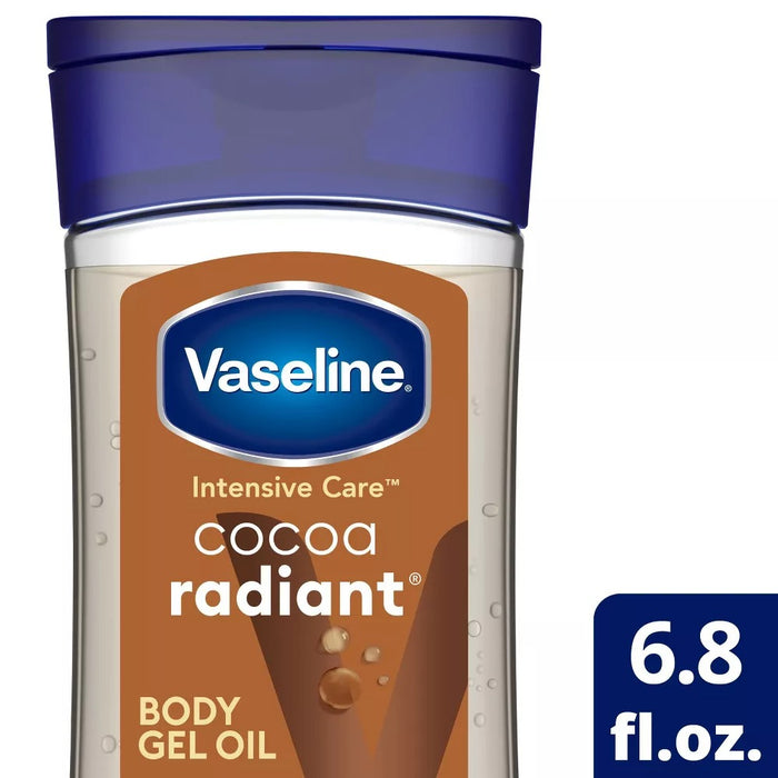 Vaseline Intensive Care Cocoa Radiant Body Gel Oil - 6.8 oz